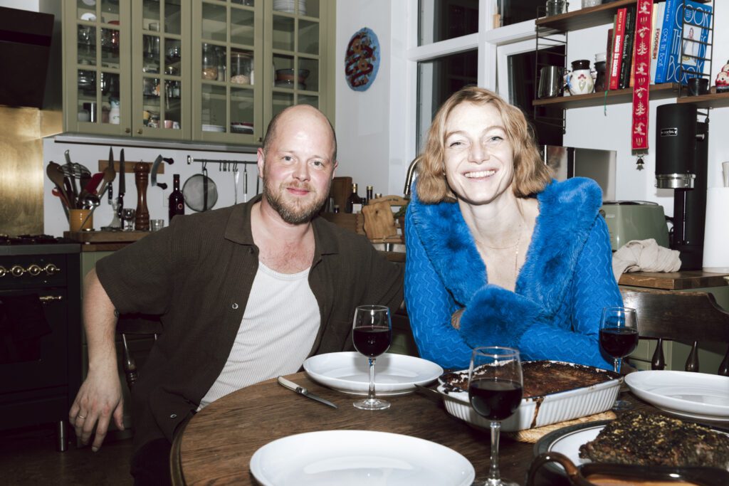 Snossgæti á jólaborði Sögu og Snorra