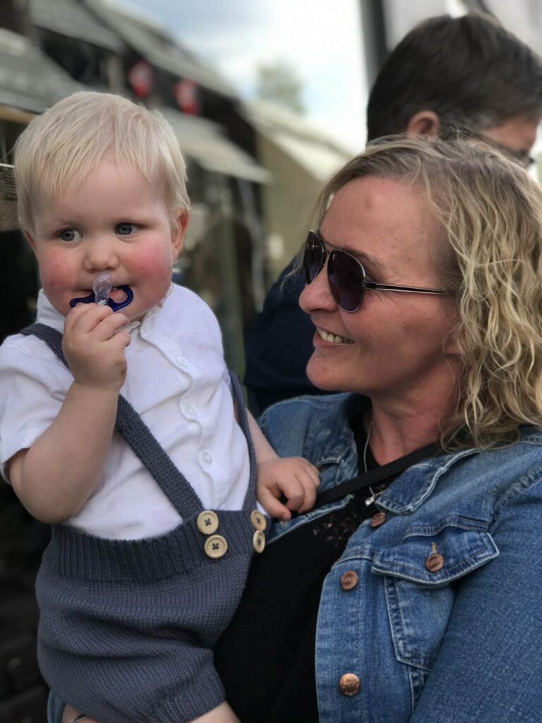 Fór að prjóna af fullum krafti eftir flutninga 