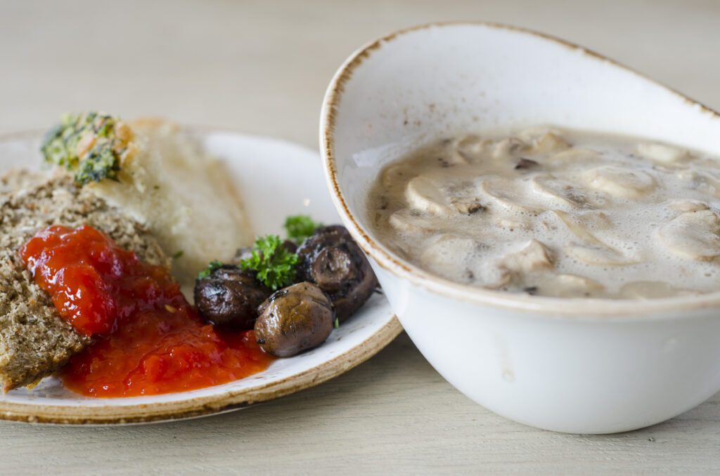 Uppskeran fer beint á diskinn á Farmers Bistro