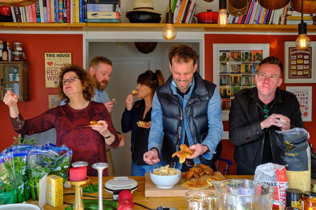 „Uppskriftir að besta mat sem ég hef búið til“