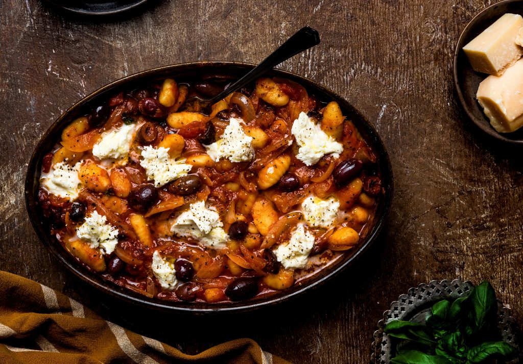 Gnocchi puttanesca