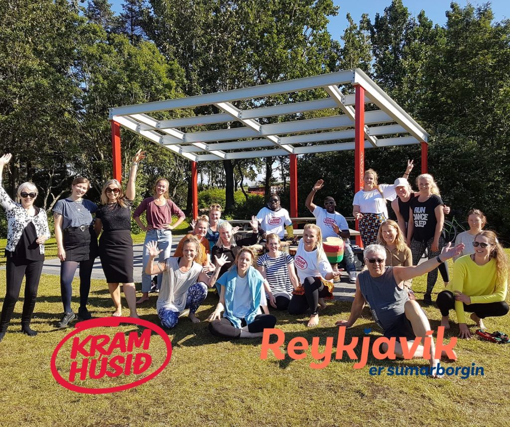 Afró í Hljómskálagarðinum