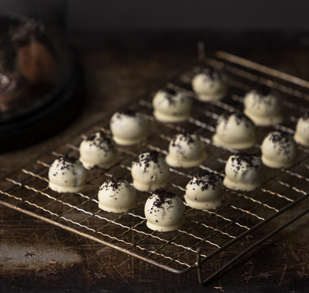 Oreo-trufflur sem bráðna í munni