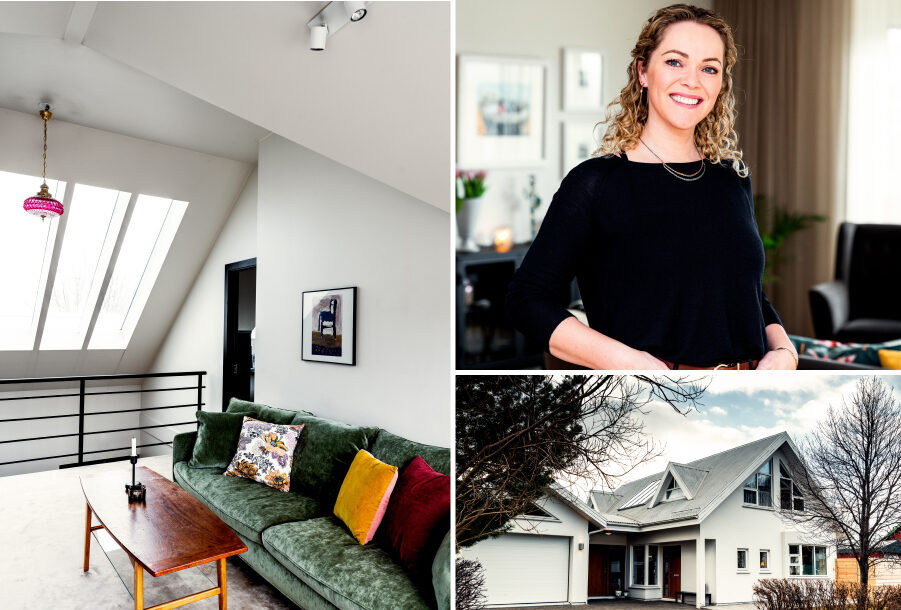 Notar gamla muni til að brjóta rýmið upp