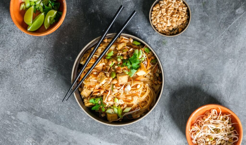Tófú pad thai