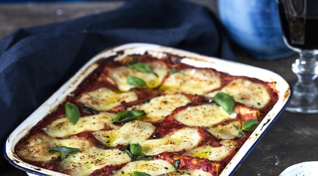 Spínat-ricotta-lasagne