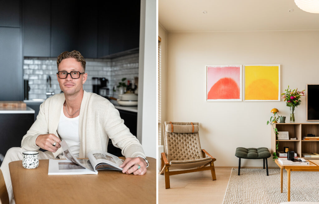 Hrífst af sígildri hönnun og léttleika