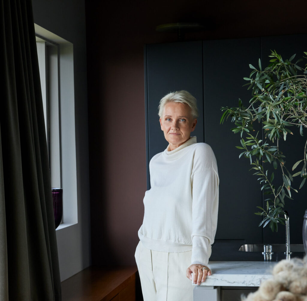 Rut Kára bíður alltaf eftir því að eldhús verði ekki svona svakalega fín