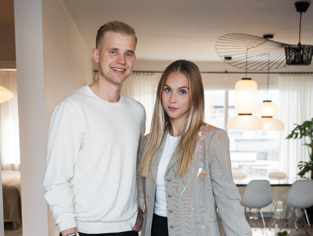 „Esjan seldi okkur íbúðina“