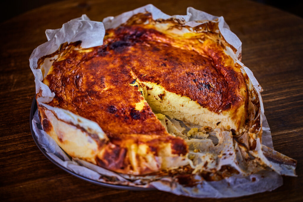 Basknesk ostakaka Tapasbarsins