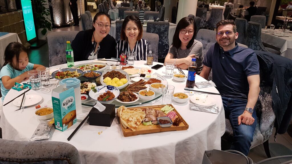 Arnar Steinn í Beijing, Kína