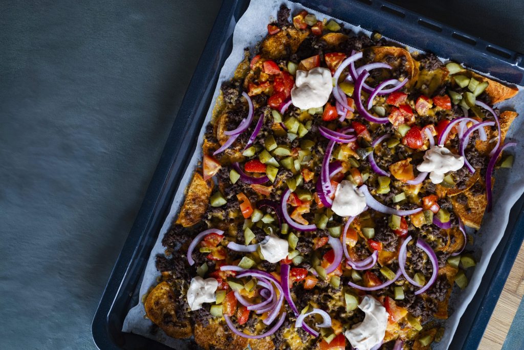 Big Mac sætkartöflu nachos